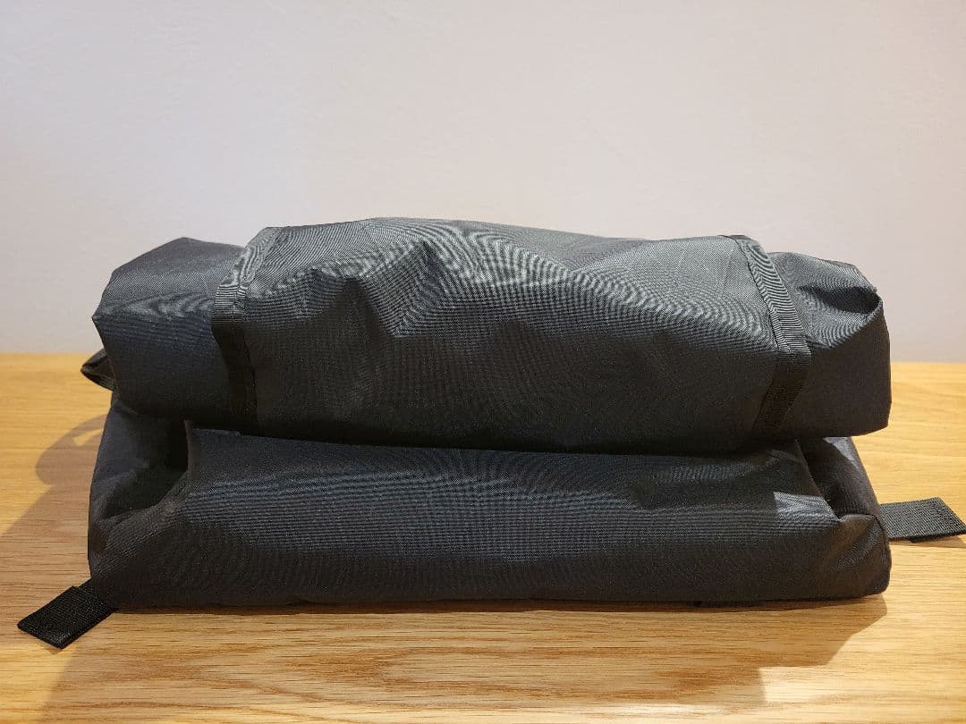 アクセサリー ILE porteur rack bag small x-pac/black