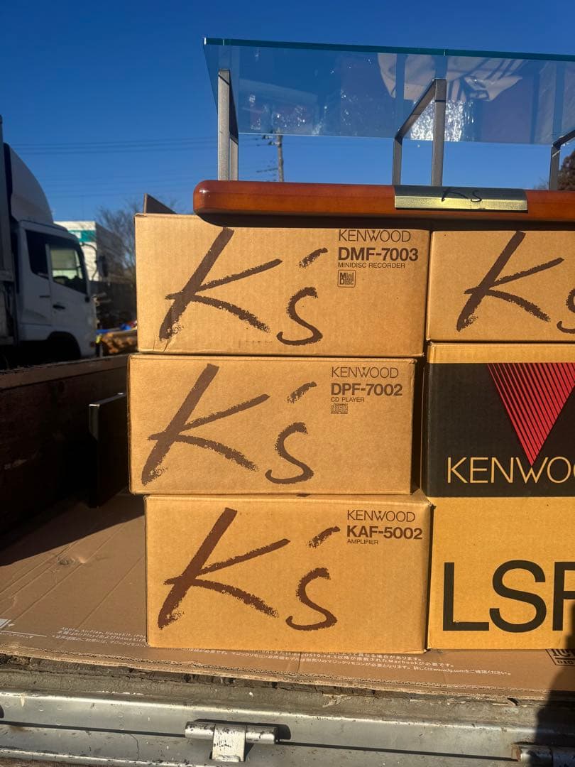 KENWOOD LSF-555 スピーカーセット元箱着き