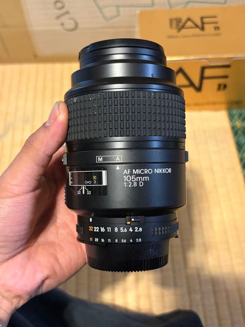 現状品Nikon AF Micro Nikkor 105mm f/2.8 D