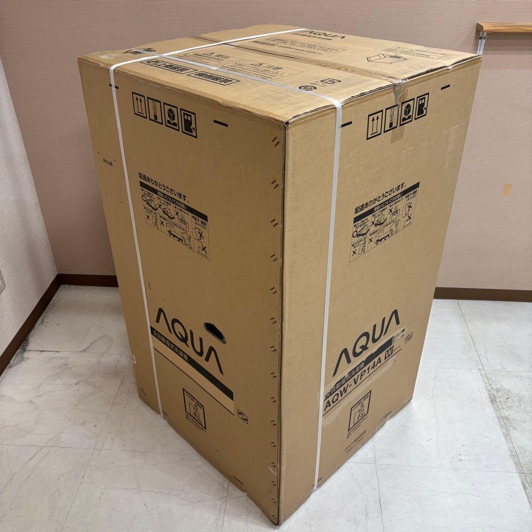 AQUA 洗濯機 AQW-VP14A 2025年製 メーカー再生品 新古品