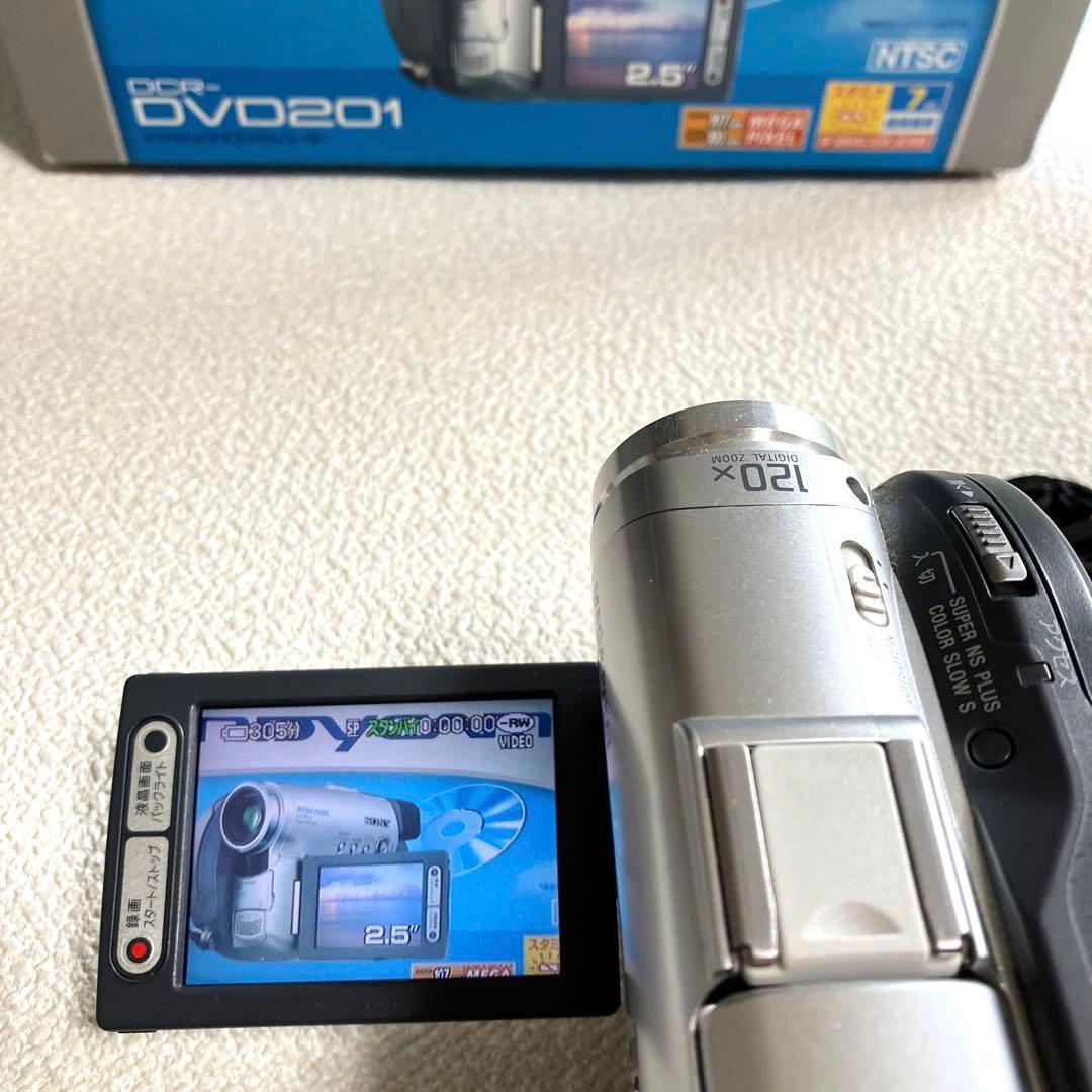 SONY HANDYCAM DCR-DVD201 箱付