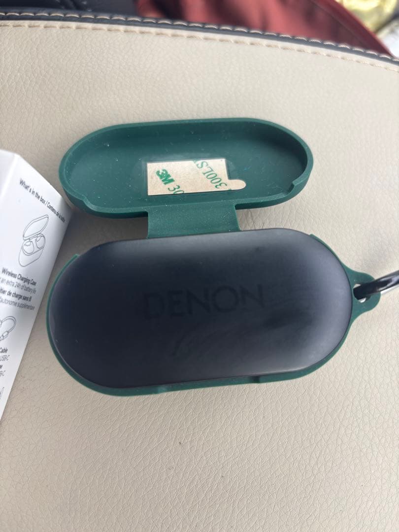 DENON PerL Pro ワイヤレスイヤホン ブラック　ケース付き