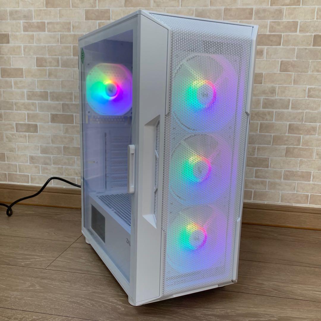 【格安】SSSランクi7&RTX2070搭載ゲーミングPCフルセット　ホワイト