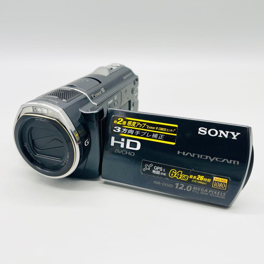 SONY ビデオカメラ　HDR-CX520V