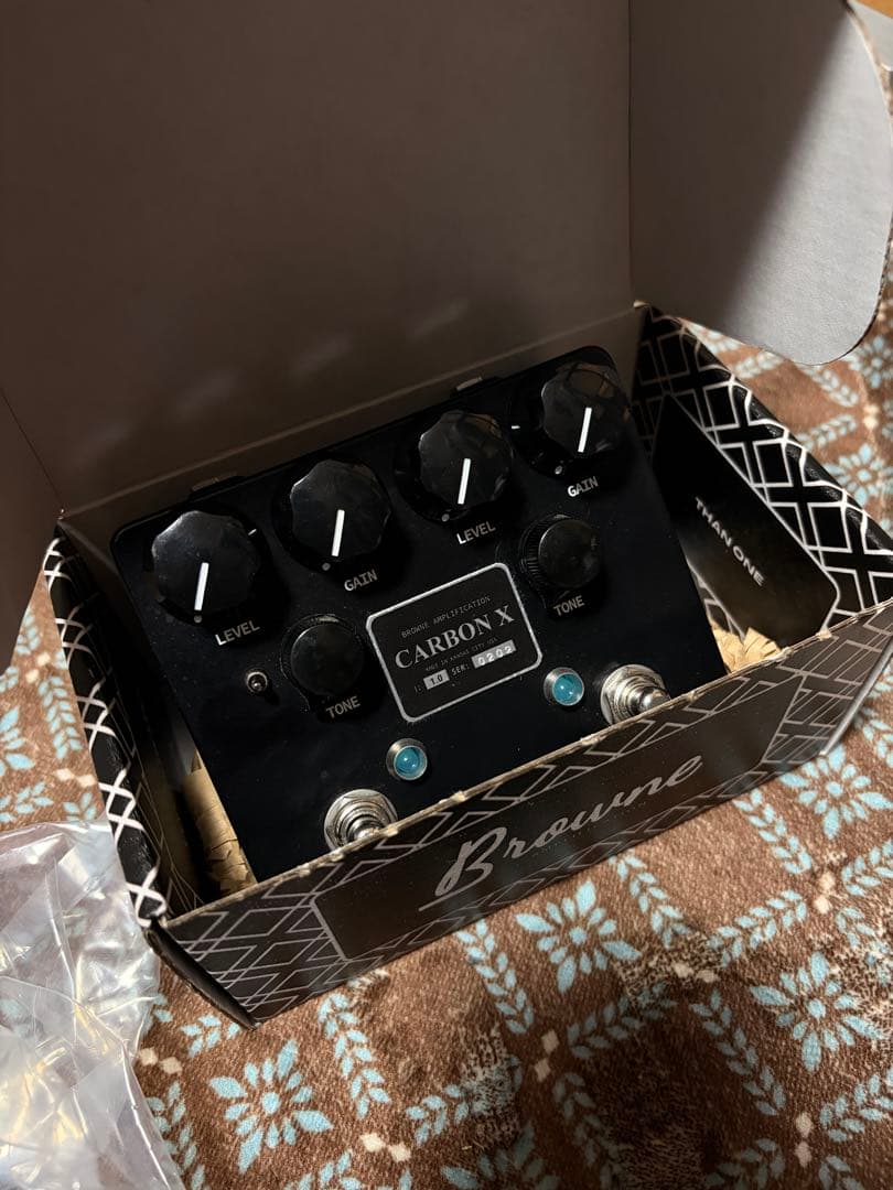 ギター Browne amplification Corbon X Overdrive