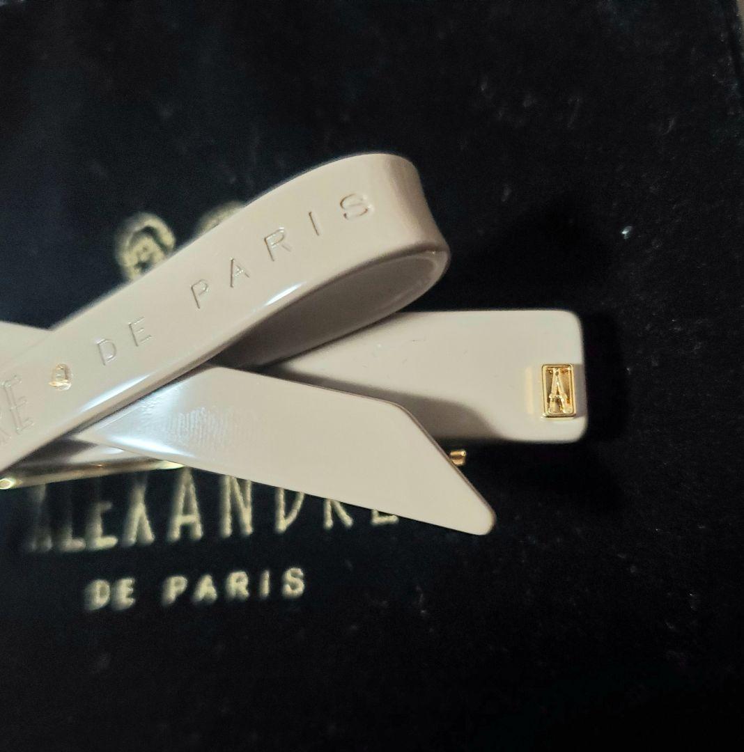 アレクサンドル ドゥ パリ バレッタ 8.5㎝×3㎝