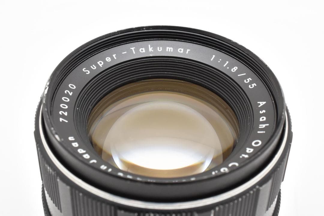 ◎前期型◎ Super Takumar 55mm F1.8 フード付 C084