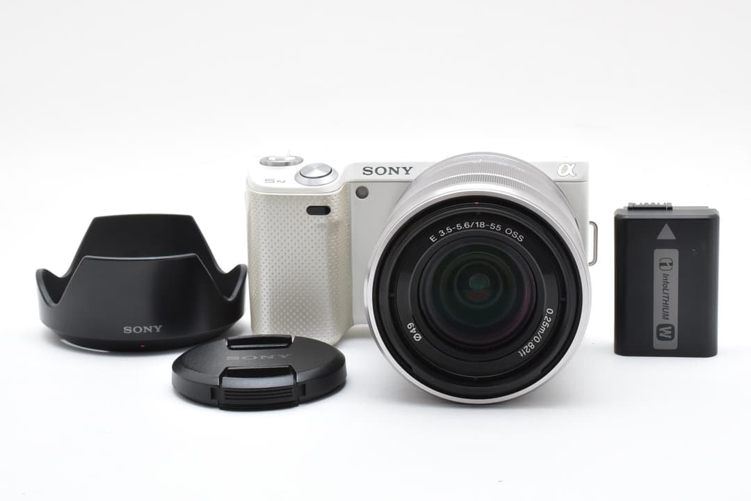 SONY NEX-5Nホワイトレンズセット18-55mm