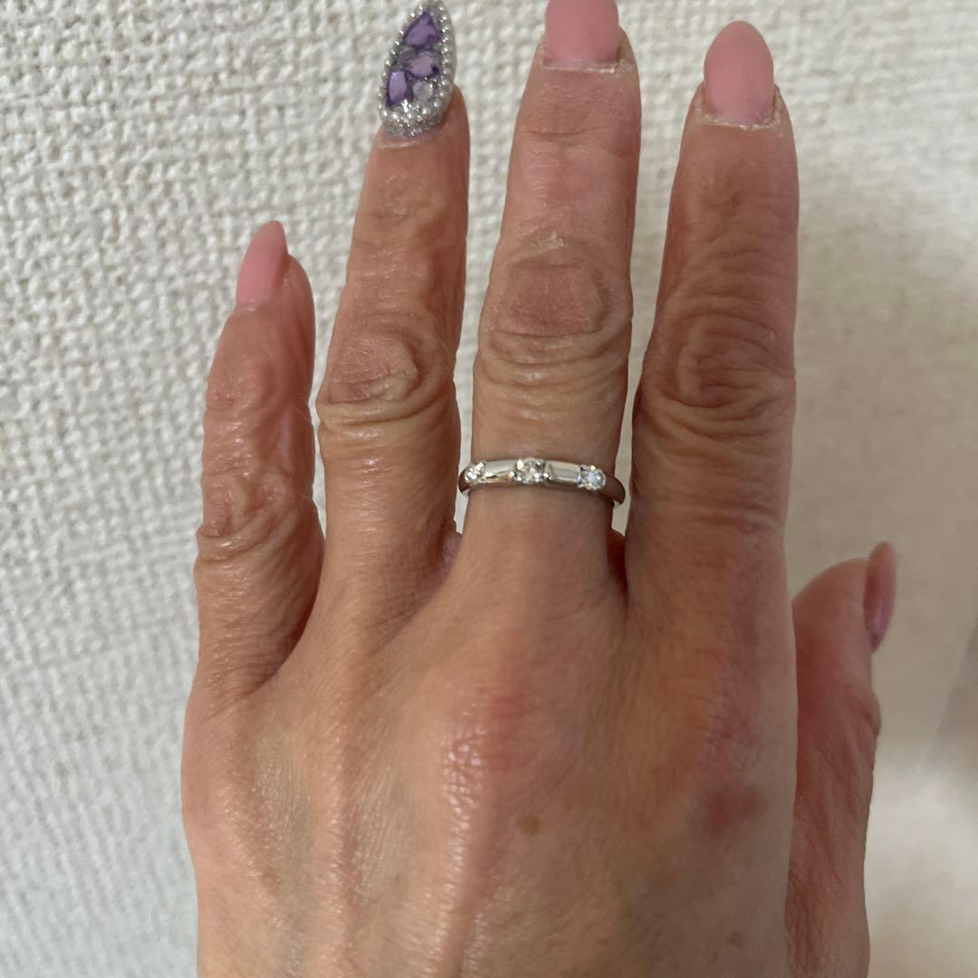 pt900ダイアモンドリング