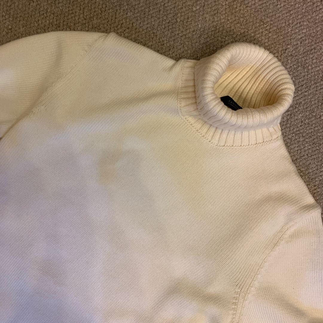 未使用　zanone ザノーネ　タートルネックニット サイズ52