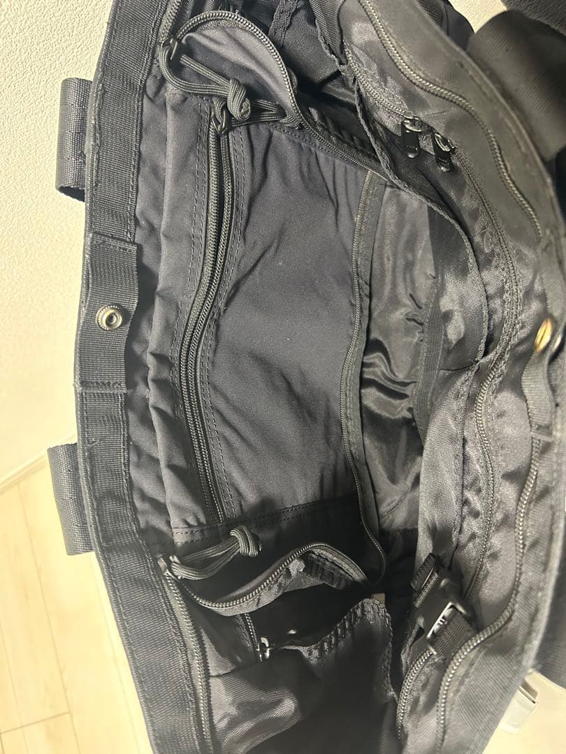 BRIEFING ブラック トートバッグ