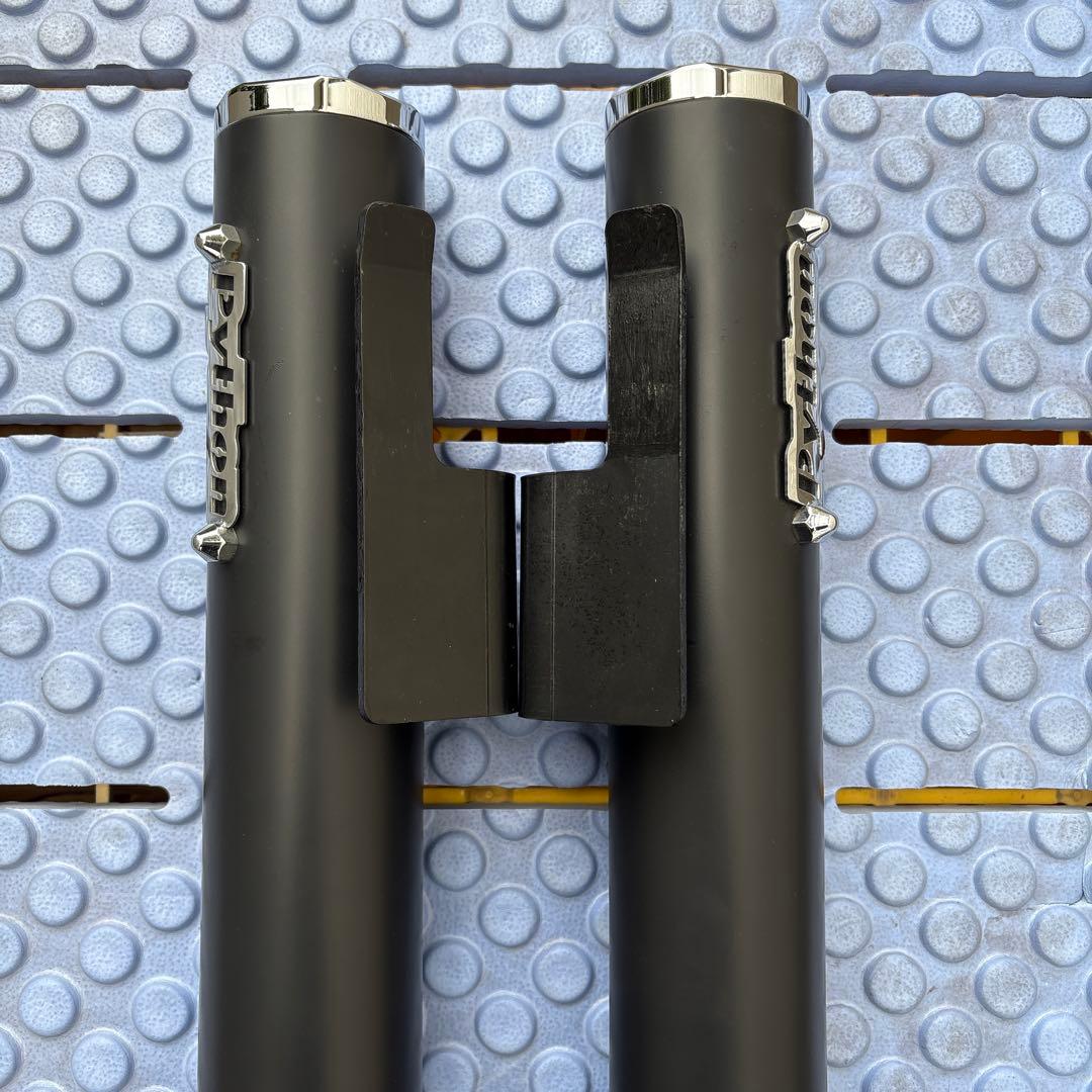 Python ハーレーツーリン　マフラー ブラック　2007年FLTRに装着分