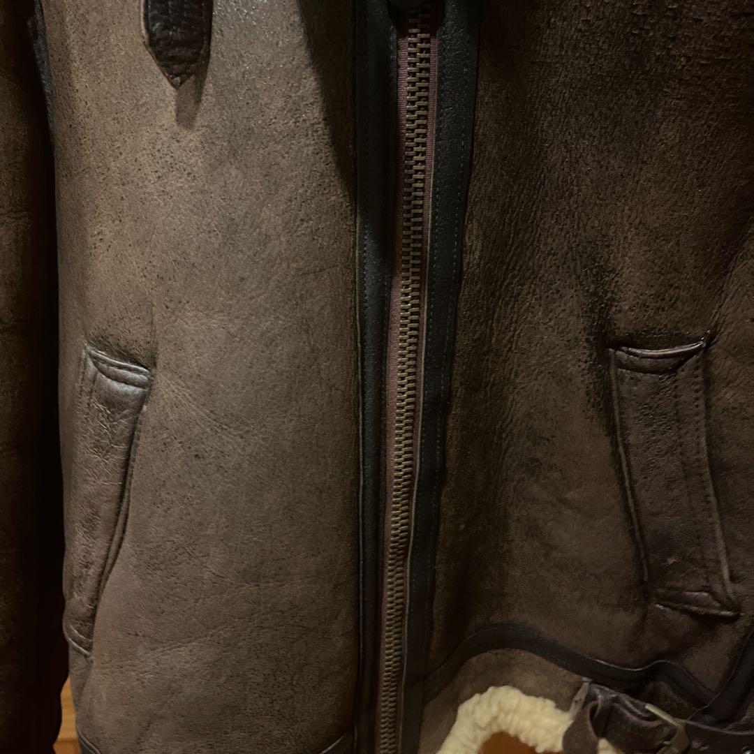 AVIREX アビレックス　B-3ジャケット ムートン