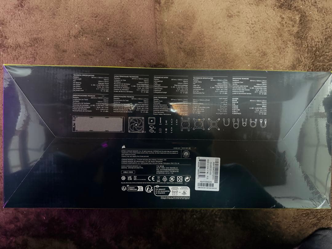 PC用ファン・クーラー Corsair iCUE LINK H150i RGB 360mm