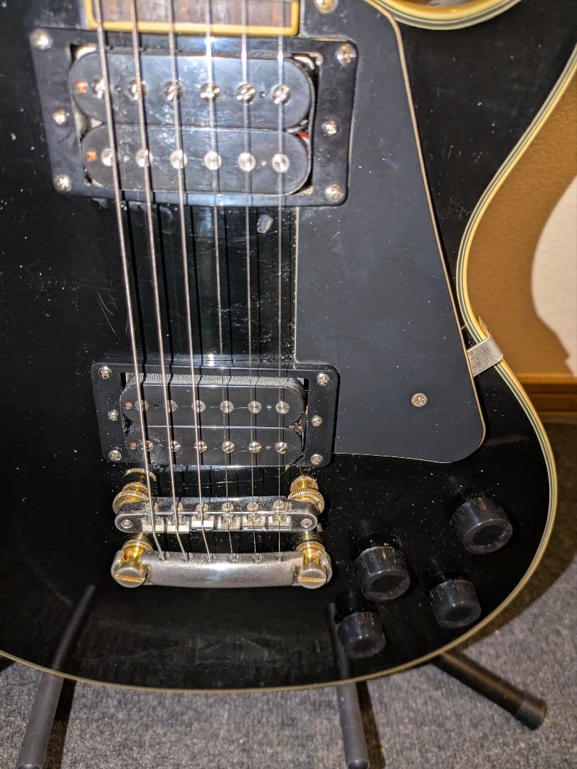 Legend レスポールタイプ　 ブラックEpiphoneプロバッカー搭載♫