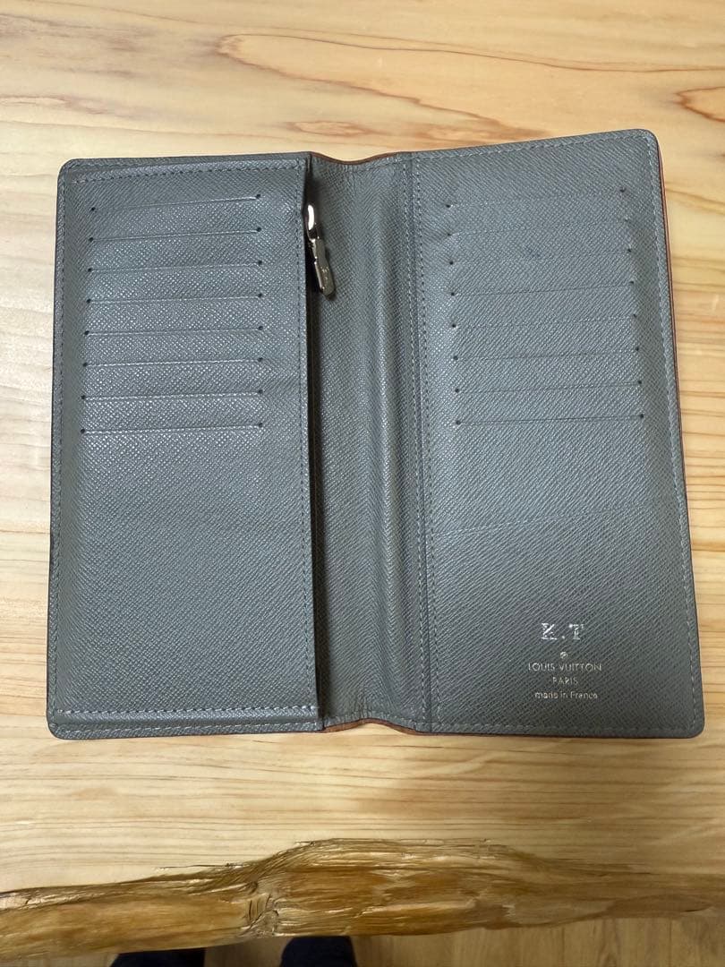 ルイヴィトン　モノグラムチタニウム/ポルトフォイユブラザ/長財布/M63236