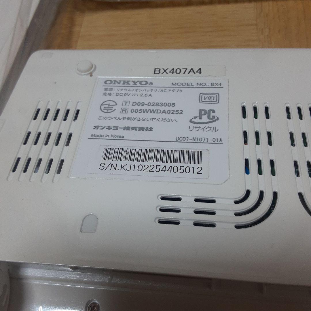 ONKYO　コンパクトブック　BX407A4