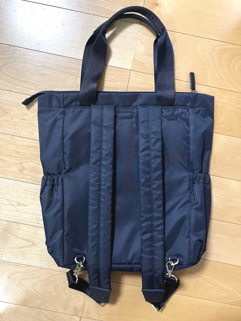 TOCCA トッカ バックパックトートバッグ ネイビー