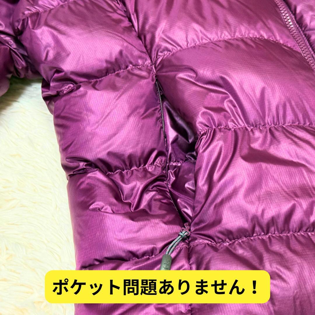 ⭐ほぼ新品　モンベル アルパインダウン ジャケット Women's　パープル羽毛