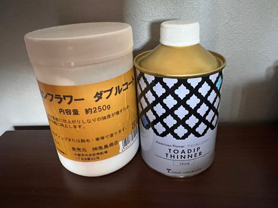 TOADIP 塗料セット アメリカンフラワー　ディップフラワー