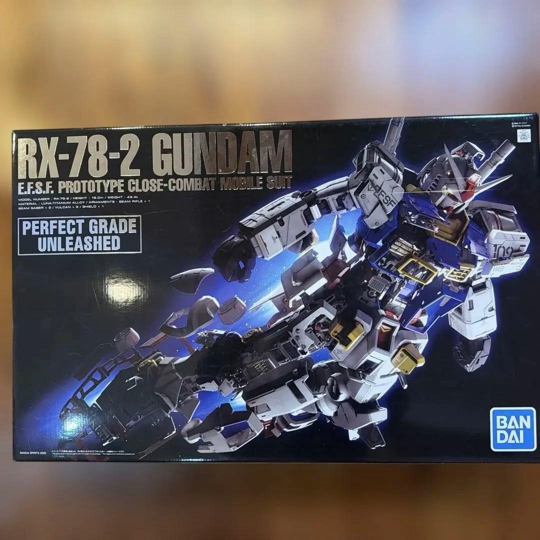 ゆ*☆様 PG UNLEASHED ガンダム　本体　クリアボディセット　未組み立