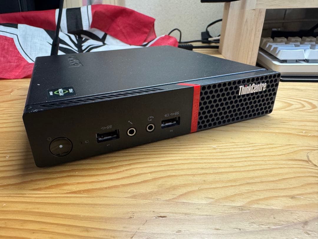 Thinkcentre ryzen5 2400g pro 8gb ライセンス付き