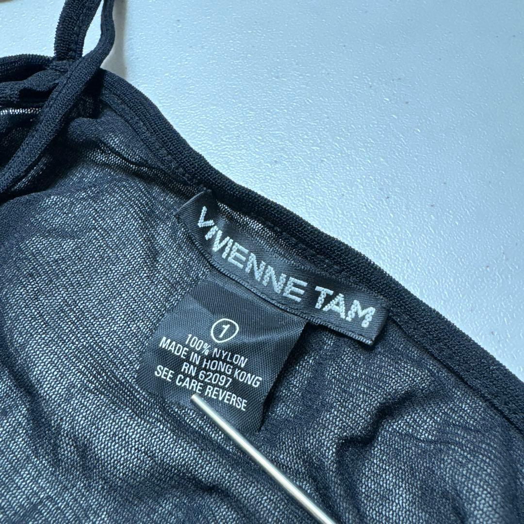 VIVIENNE TAM 金魚刺繍 パワーネット トップス 1