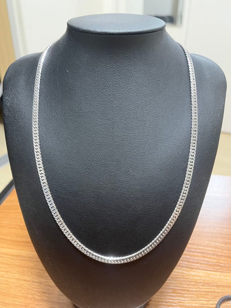 Silver925　6面ダブル　21.7g 50cm