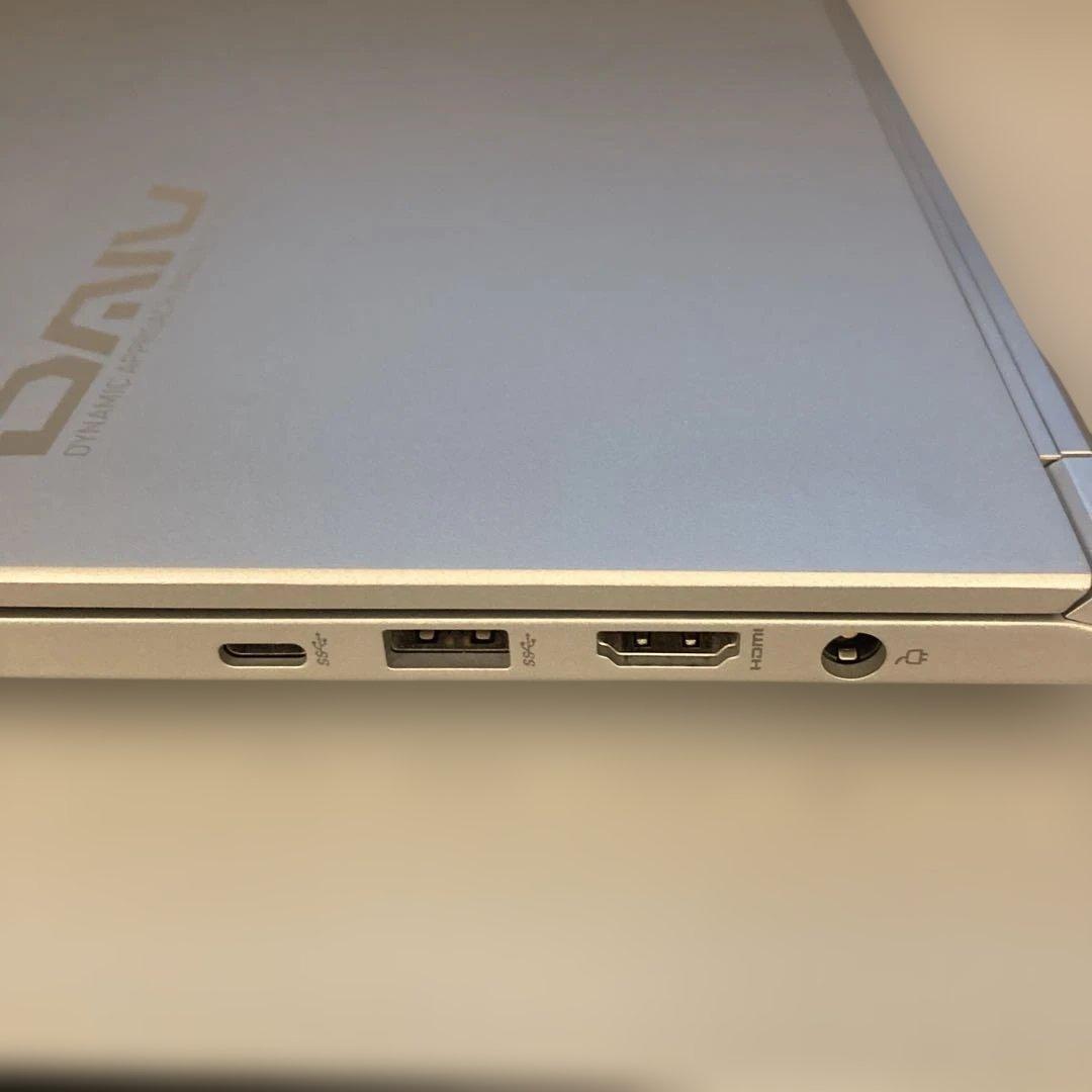 ノートPC mouse computer DAIV シルバー　15インチ