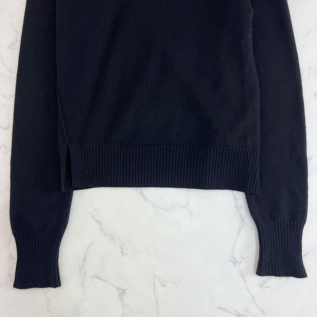 BLAMINK ブラミンク カシミヤ シルク ニット セーター ブラック