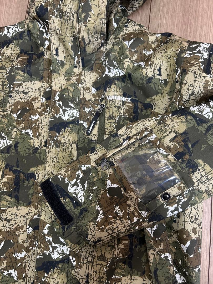 WINDEX スノーボードウェア 上下セット L カモフラ 迷彩 スキーウェア