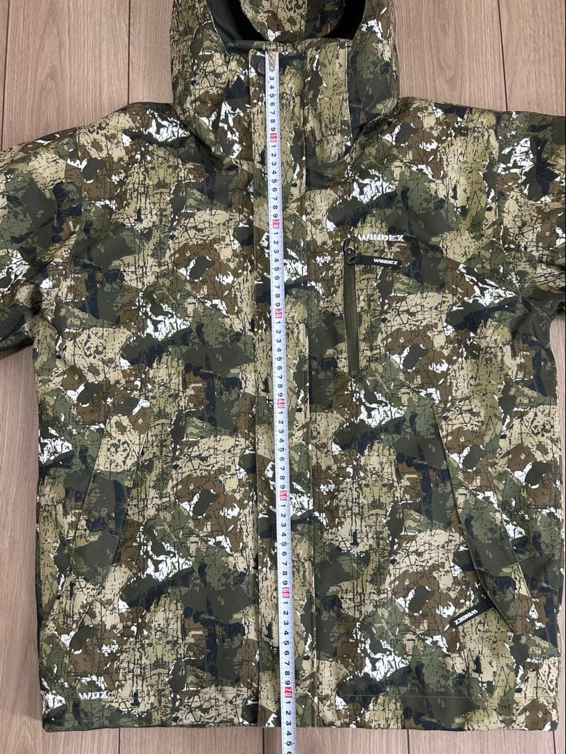 WINDEX スノーボードウェア 上下セット L カモフラ 迷彩 スキーウェア