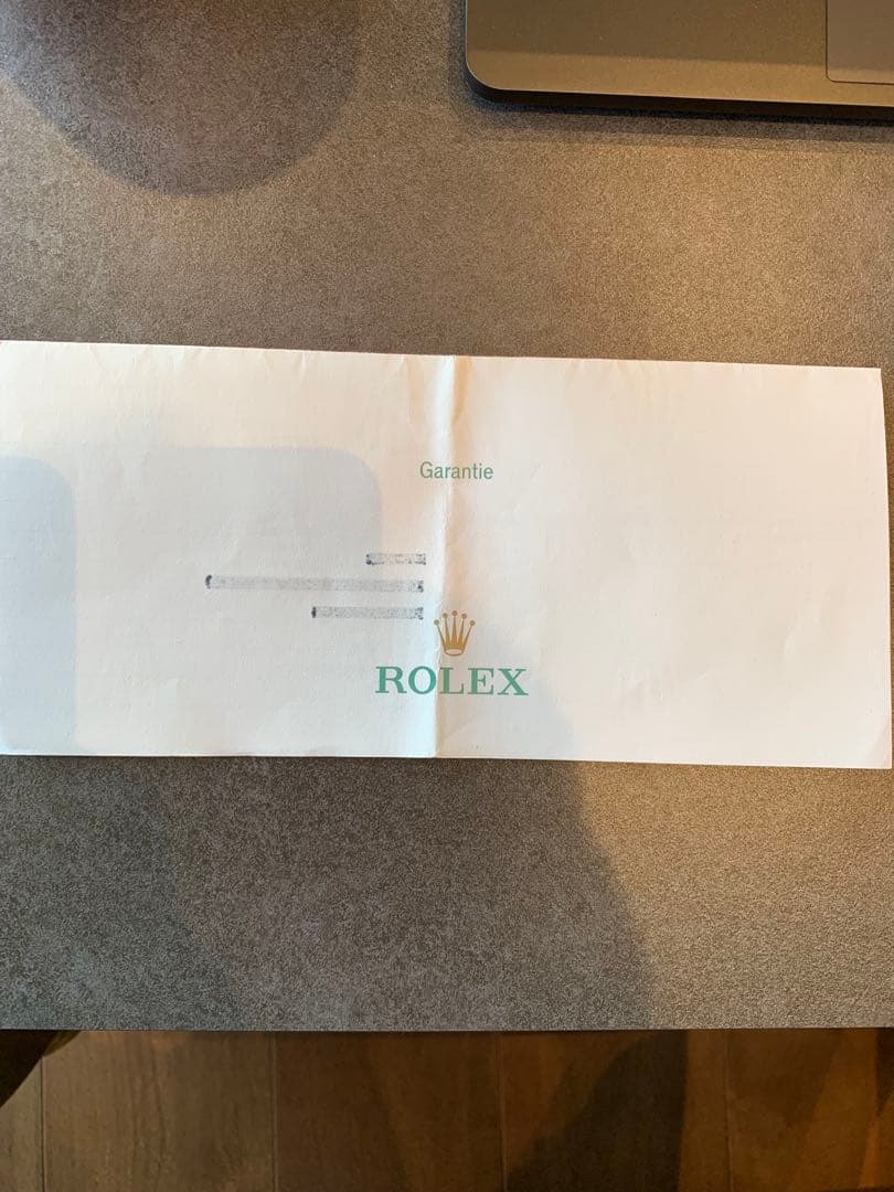 ROLEX ロレックス　14060M 保証書 ギャランティカード