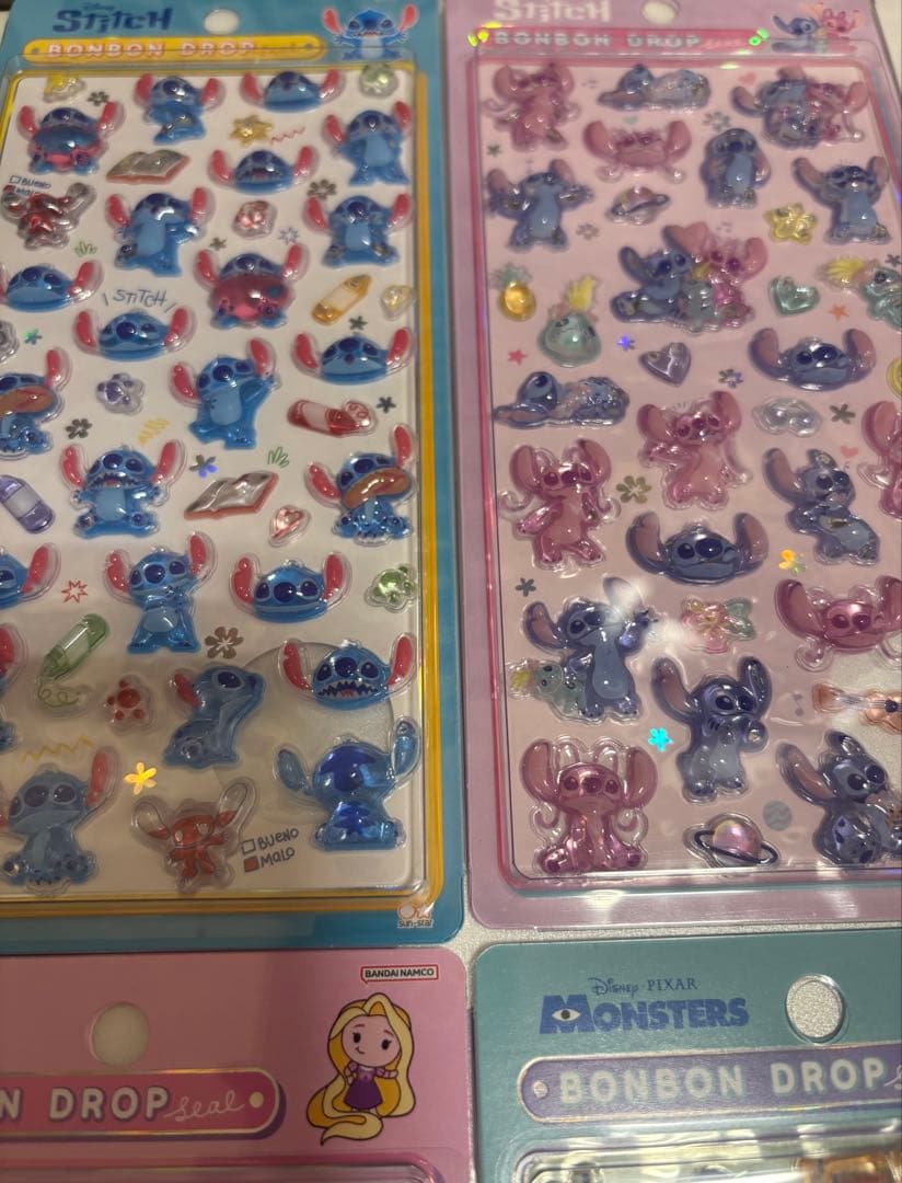 【公式】 ディズニー ボンボンドロップシール 第2弾 全種