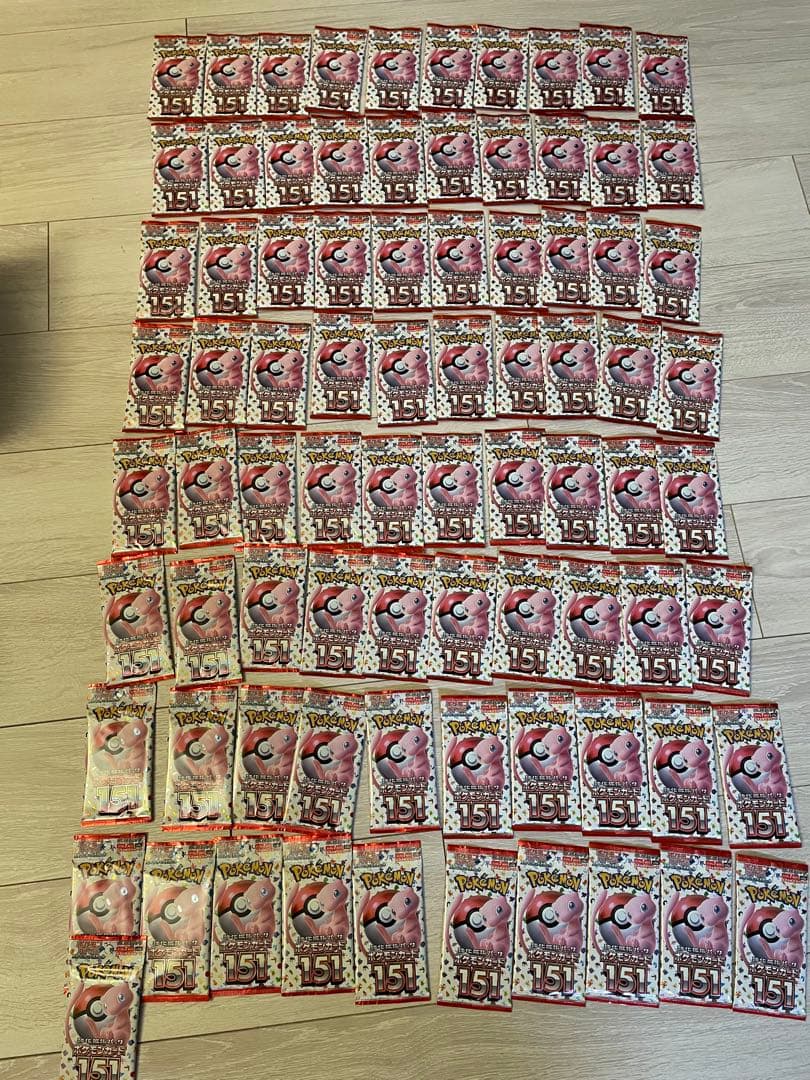 ポケモンカード151 バラ　パック