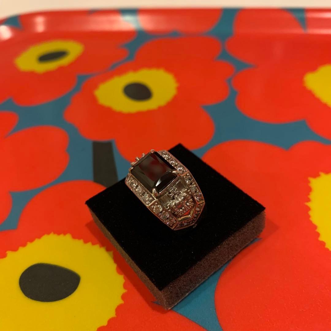 美品　ジャスティンデイビス スパークルシャインリング JUSTINDAVIS