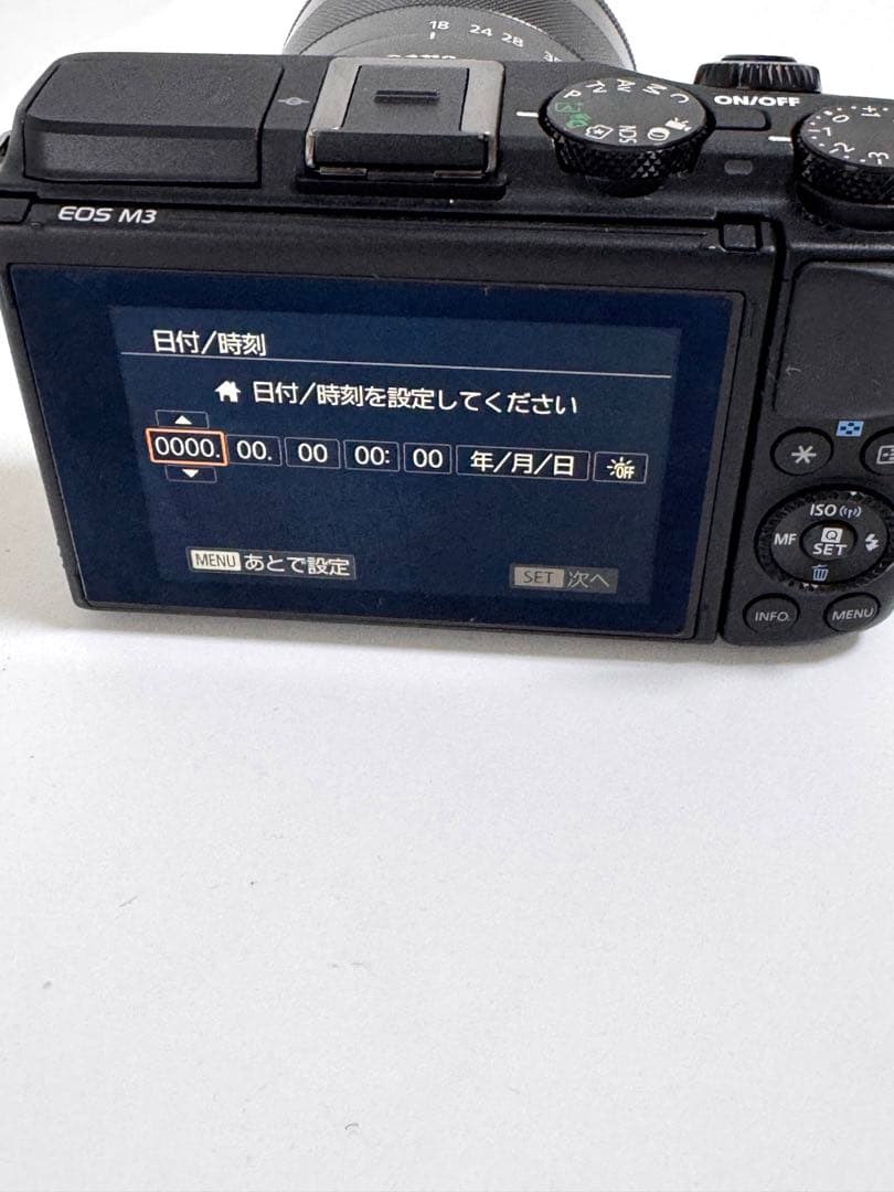 Canon EOS M3 ボディブラック 18-55ミリレンズ EVFキット