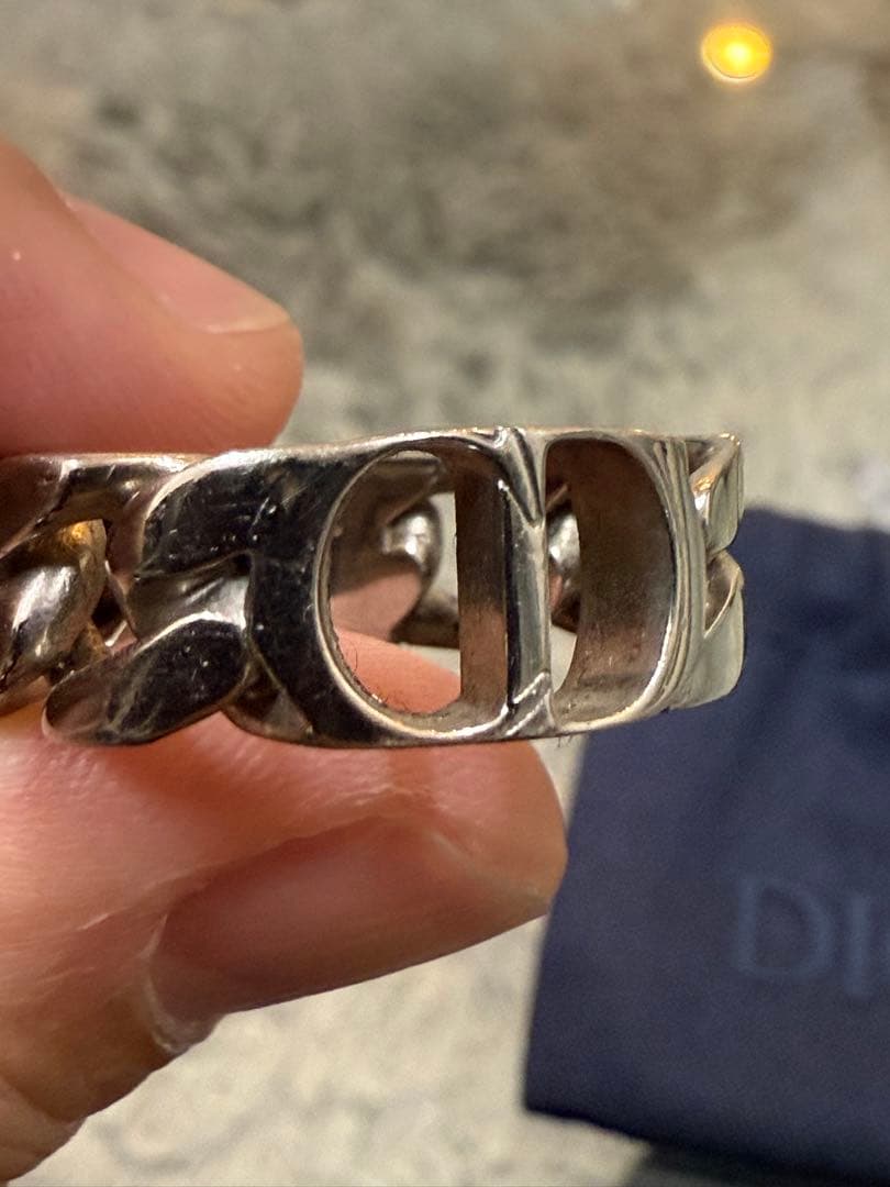 DIOR CD Icon チェーンリンク リング ディオール