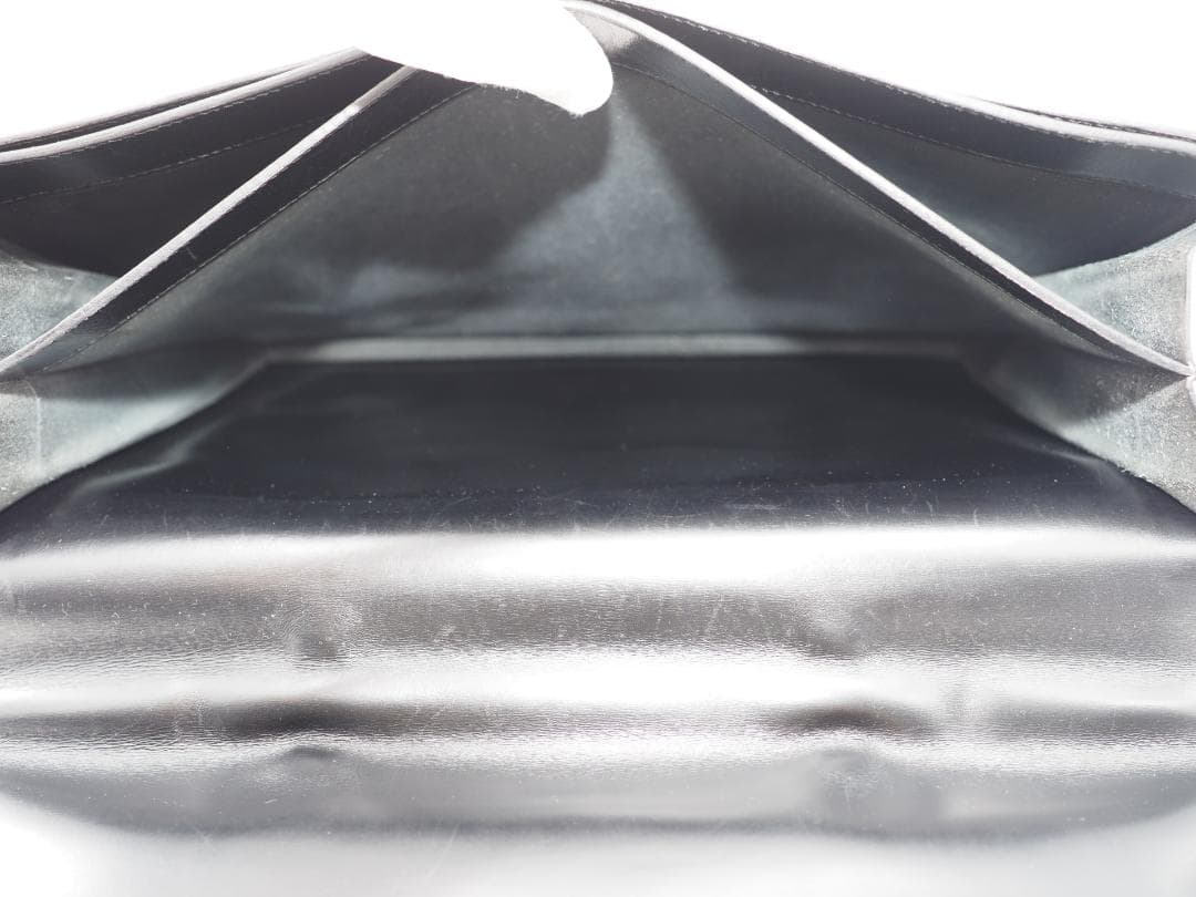 セール HERMES エルメス サックアデペッシュ38 カーフスキン ブラック