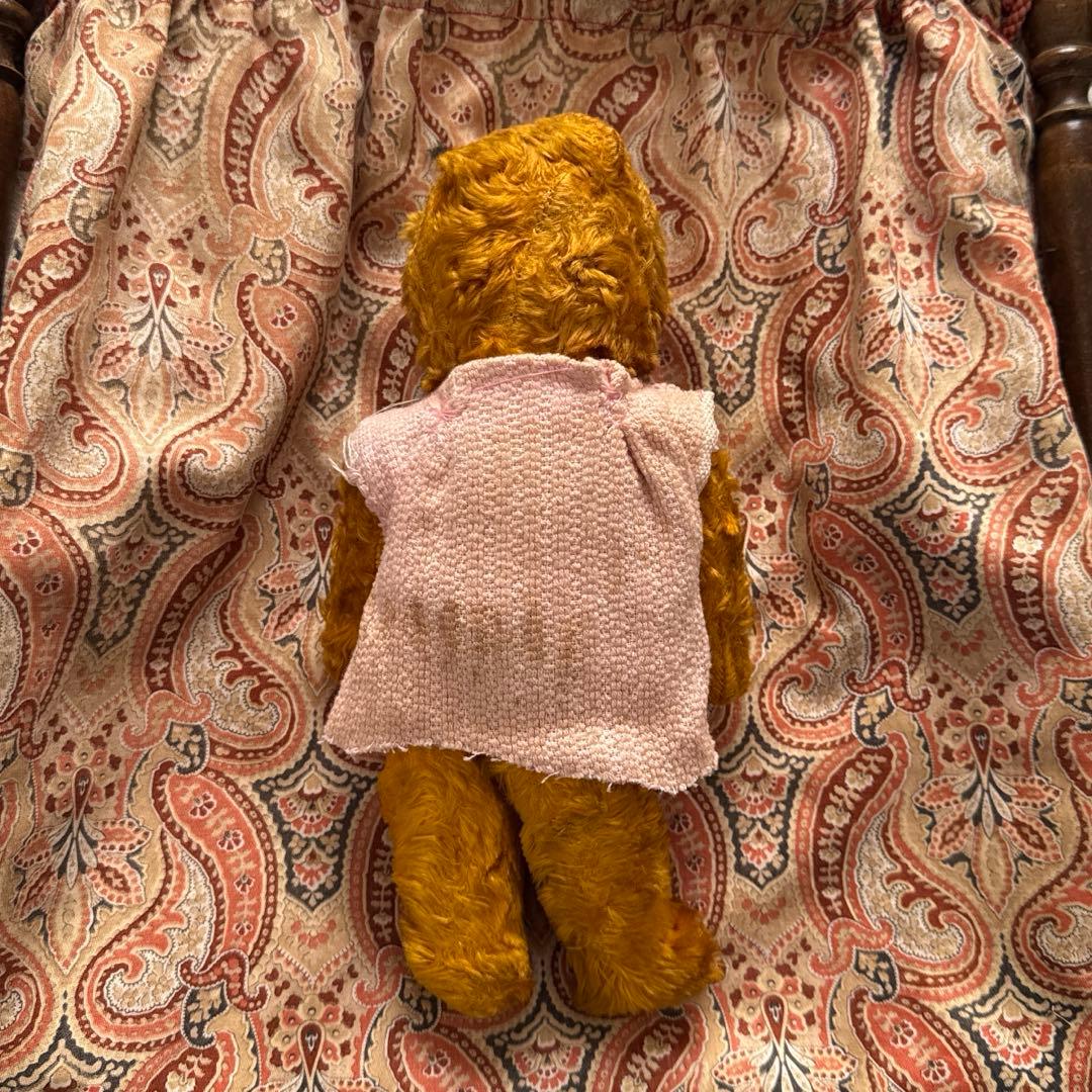 ドイツアンティークベア　ワンピース付き　テディベア　ドイツヴィンテージベア