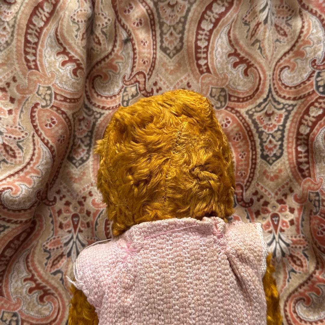 ドイツアンティークベア　ワンピース付き　テディベア　ドイツヴィンテージベア