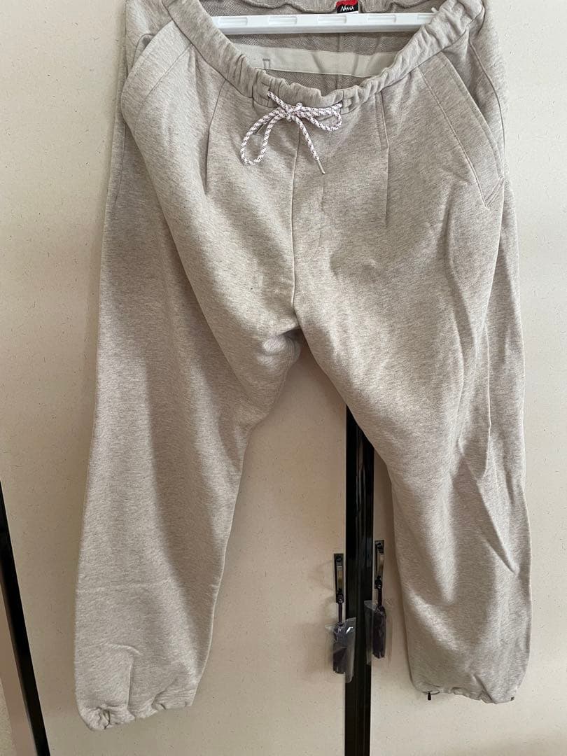 NANGA グレー スウェットパーカー XL上下セット