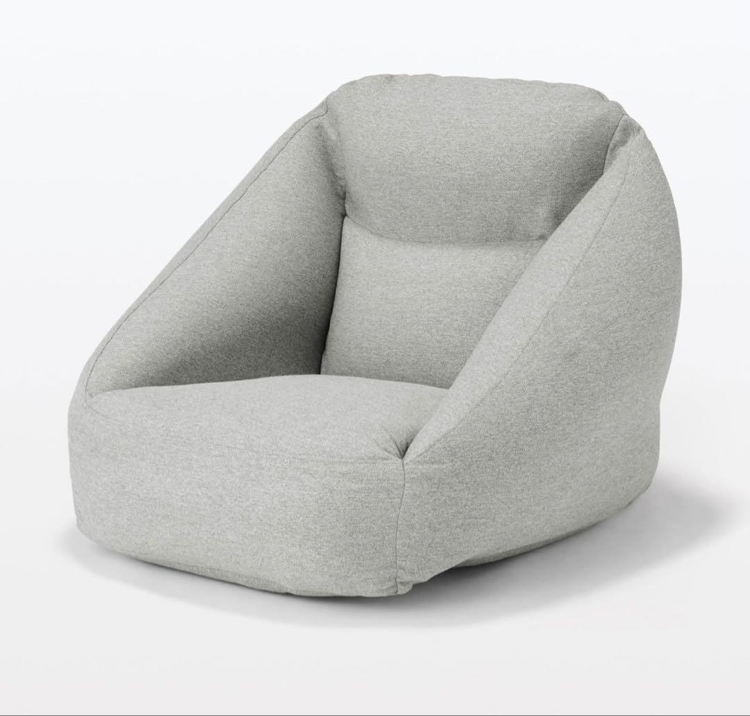 無印良品　新品未使用　空気でできたソファ　グレー