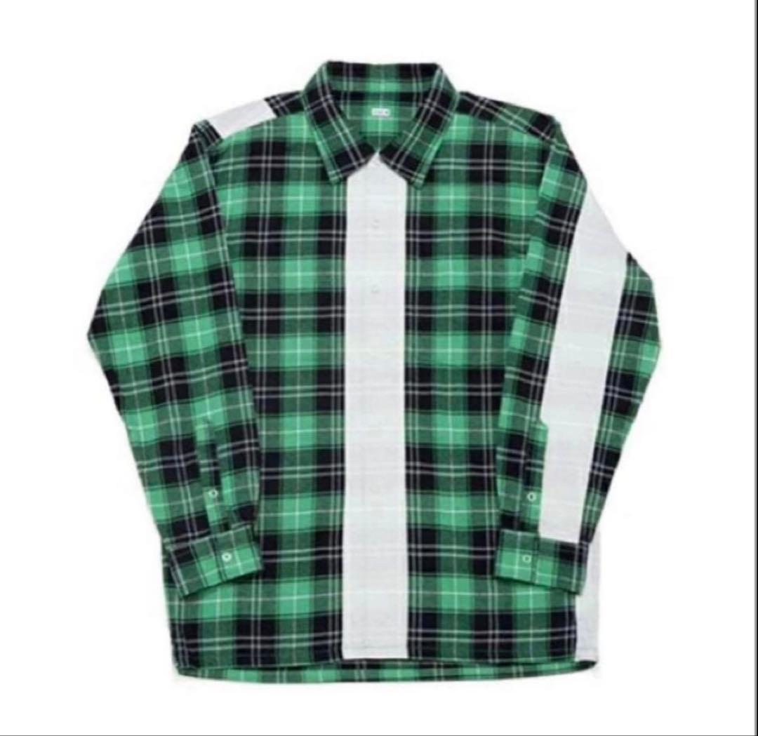 g*i様 SEQUEL シークエル ラインチェックネルシャツ