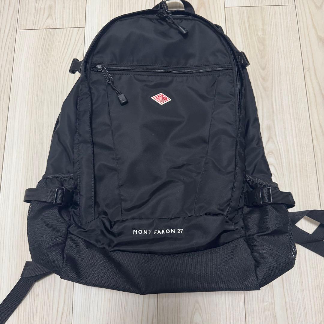 DANTON モンファロン バックパック　ダントン　リュック　ブラック　黒