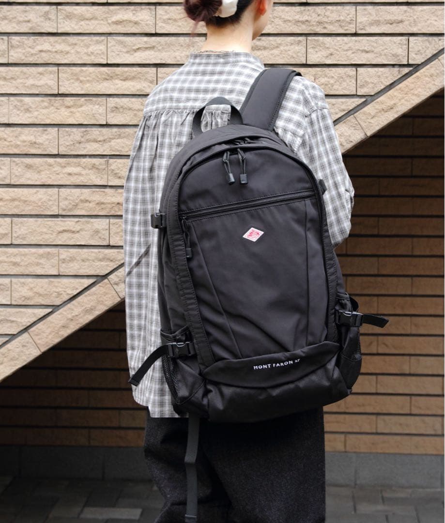 DANTON モンファロン バックパック　ダントン　リュック　ブラック　黒