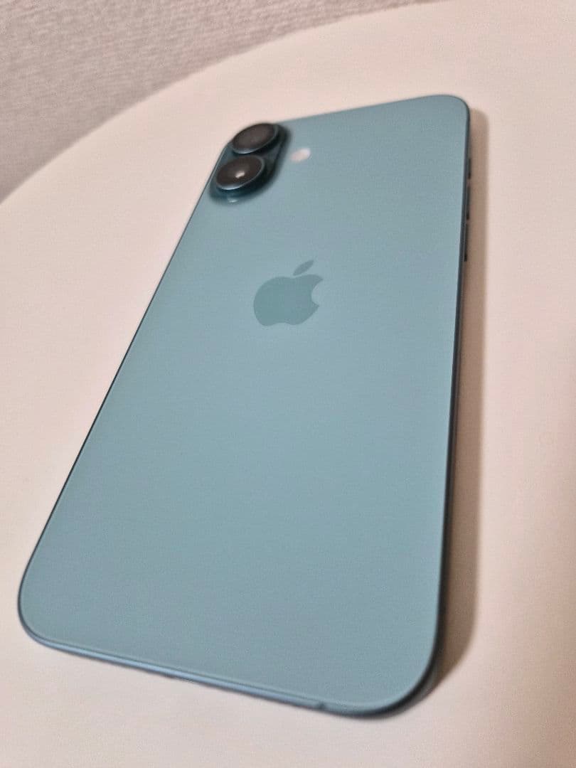 美品 iPhone 16plus 128GB ティール SIMフリー おまけ多数