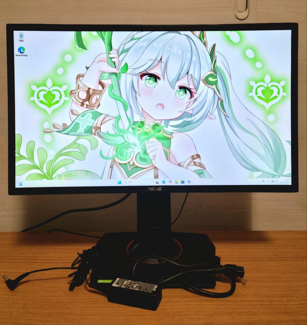 美品　ASUS VG248QG　165Hz 24型ゲーミングモニター