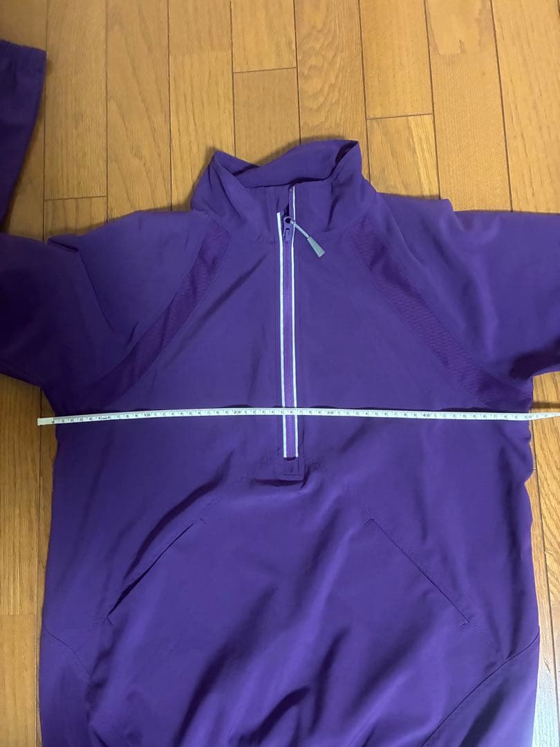 Lija 紫色 ハーフジップ 長袖