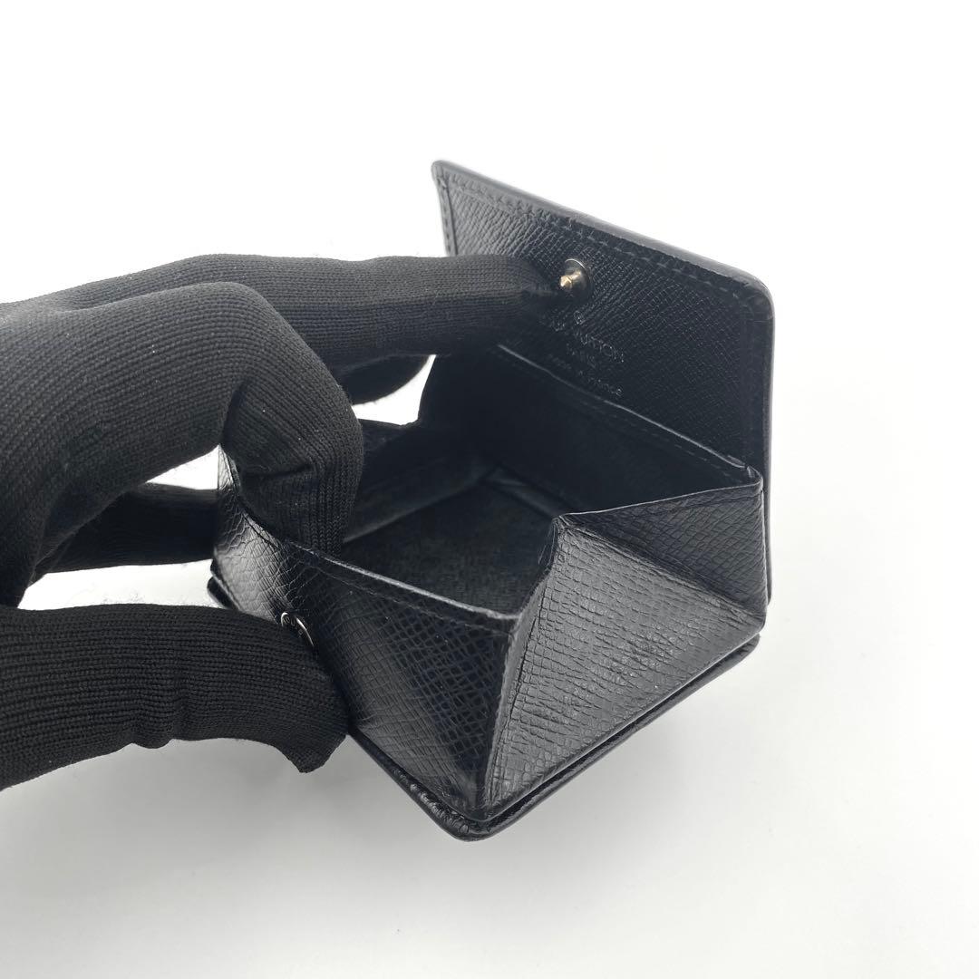 ルイヴィトン タイガ ポルトモネ ボワット レザー ケース 小銭入れ